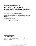 AASHTO T 236-08 (2018)