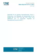 UNE-CEN/TR 15371-1:2017