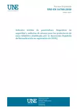 UNE-EN 16780:2018