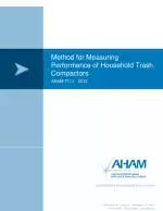 AHAM TC-1-2012