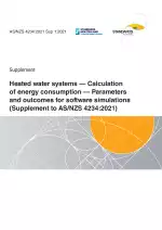 AS/NZS 4234 Supp 1:2021