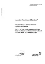 AS/NZS 60335.2.72:2013