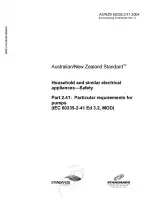 AS/NZS 60335.2.41:2004