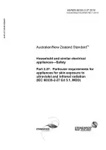 AS/NZS 60335.2.27:2010