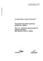 AS/NZS 60335.2.14:2007
