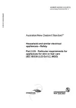 AS/NZS 60335.2.23:2012