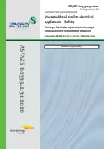 AS/NZS 60335.2.31:2020 (IEC TEXT)