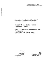 AS/NZS 60335.2.11:2009