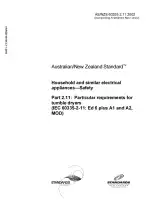 AS/NZS 60335.2.11:2002