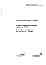 AS/NZS 60335.1:2011