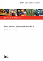 BS ISO 22241-1:2019+A1:2019