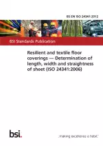 BS EN ISO 24341:2012