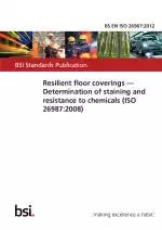 BS EN ISO 26987:2012