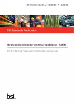 BS EN IEC 60335-2-43:2020+A11:2020