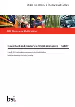 BS EN IEC 60335-2-96:2021+A11:2021