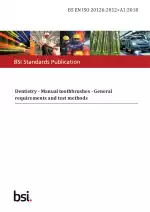 BS EN ISO 20126:2012+A1:2018