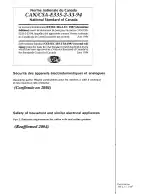 CAN/CSA-E335-2-33-94 (R2004)