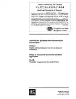 CAN/CSA-E335-2-3-94 (R2004)