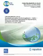 CAN/CSA-E60335-2-13:13 (R2018)