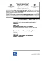 CAN/CSA-E60335-2-23-05 (R2013)