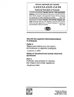 CAN/CSA-E335-2-8-94 (R2004)
