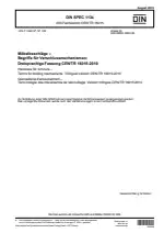 DIN SPEC 1134, DIN-TR CEN/TR 16015