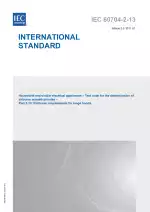 IEC 60704-2-13:2011