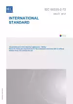 IEC 60335-2-72:2021