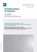 IEC 60335-2-36:2002+AMD1:2004+AMD2:2008 CSV