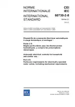 IEC 60730-2-8:2000+AMD1:2002 CSV