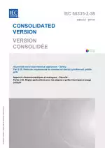 IEC 60335-2-38:2002+AMD1:2008+AMD2:2017 CSV