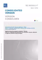 IEC 60335-2-17:2012+AMD1:2015+AMD2:2019 CSV