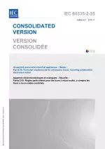 IEC 60335-2-25:2010+AMD1:2014+AMD2:2015 CSV