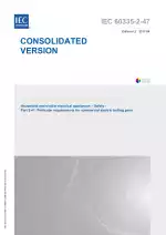 IEC 60335-2-47:2002+AMD1:2008+AMD2:2017 CSV