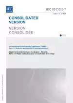IEC 60335-2-7:2008+AMD1:2011+AMD2:2016 CSV