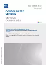 IEC 60335-2-58:2002+AMD1:2008+AMD2:2015 CSV
