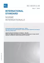 IEC 60335-2-49:2002+AMD1:2008 CSV