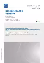 IEC 60335-2-39:2012+AMD1:2017 CSV