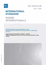 IEC 60335-2-58:2002+AMD1:2008 CSV