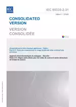 IEC 60335-2-31:2012+AMD1:2016 CSV