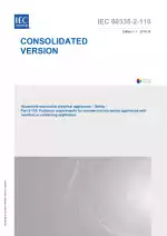 IEC 60335-2-110:2013+AMD1:2019 CSV