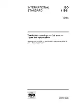 ISO 11861:1999