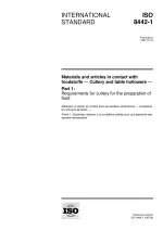 ISO 8442-1:1997