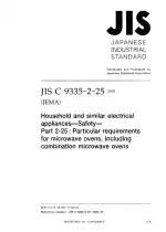 JIS C 9335-2-25:2003