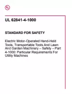 UL 62841-4-1000:2021